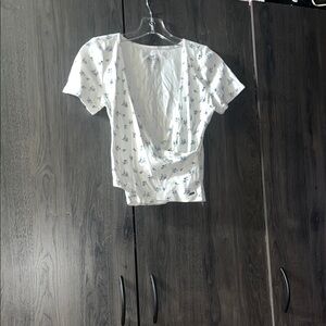 Vintage Hollister Baby Tee Size Large